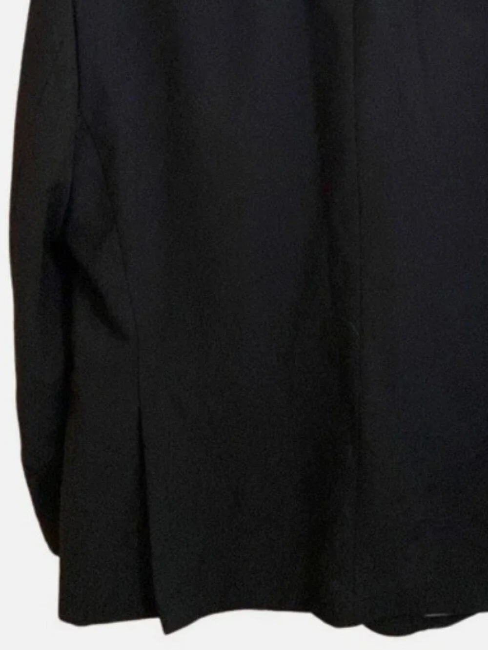 Pronto Uomo Men's Black Sport Jacket Pockets Wool Blend Button Close Sz 43R